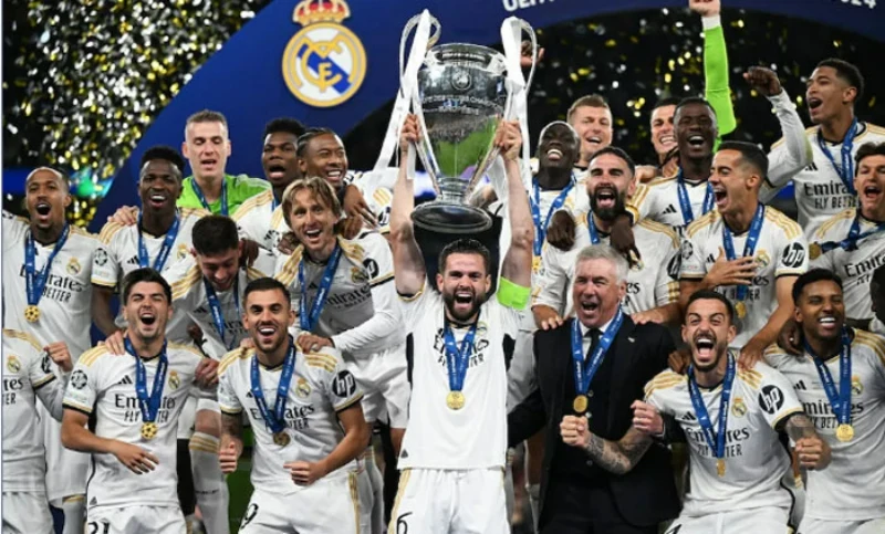 Câu lạc bộ Real Madrid đạt nhiều thành tựu lớn